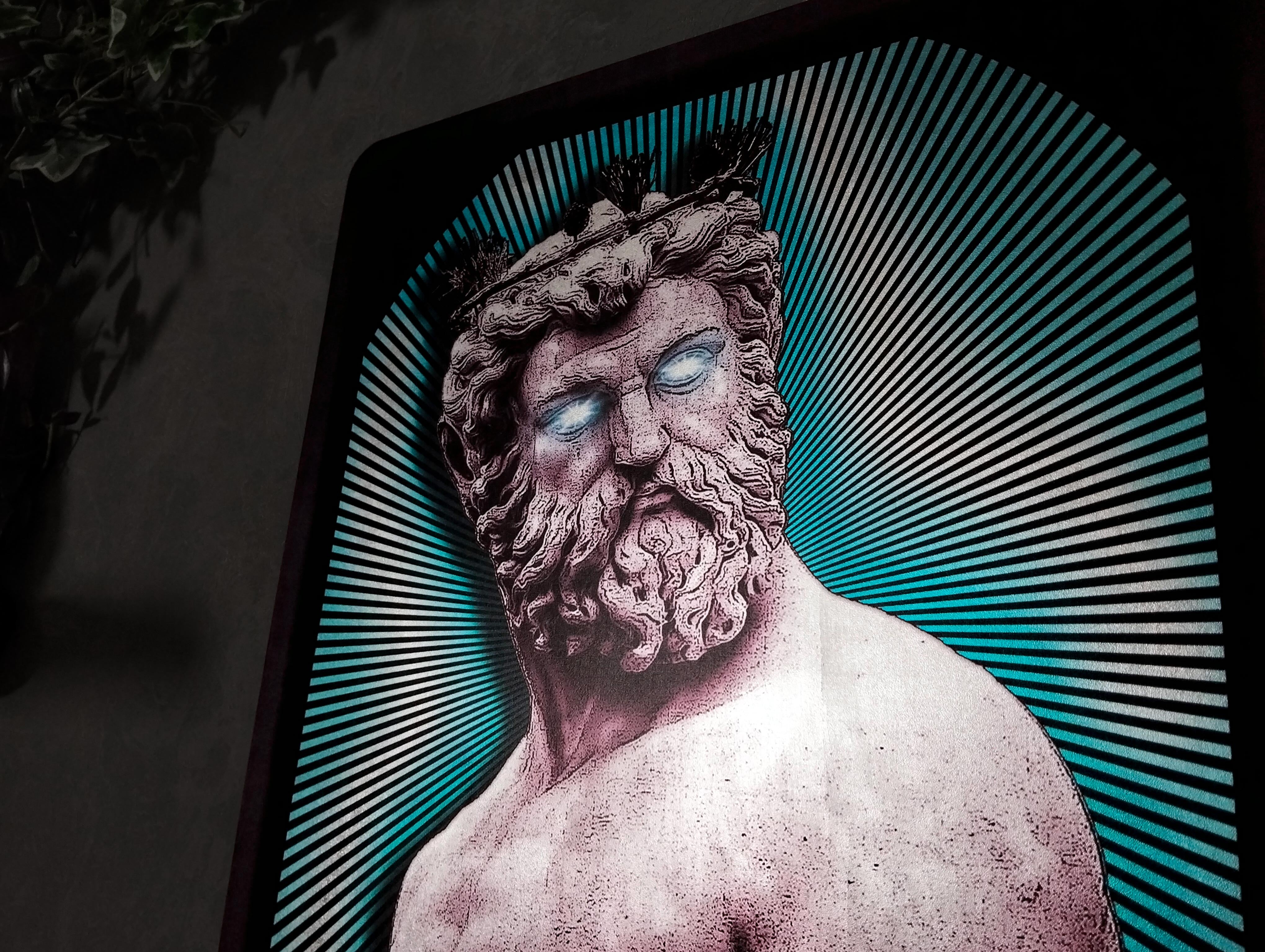 Poseidon Classical Wall Art | Greek God Decor