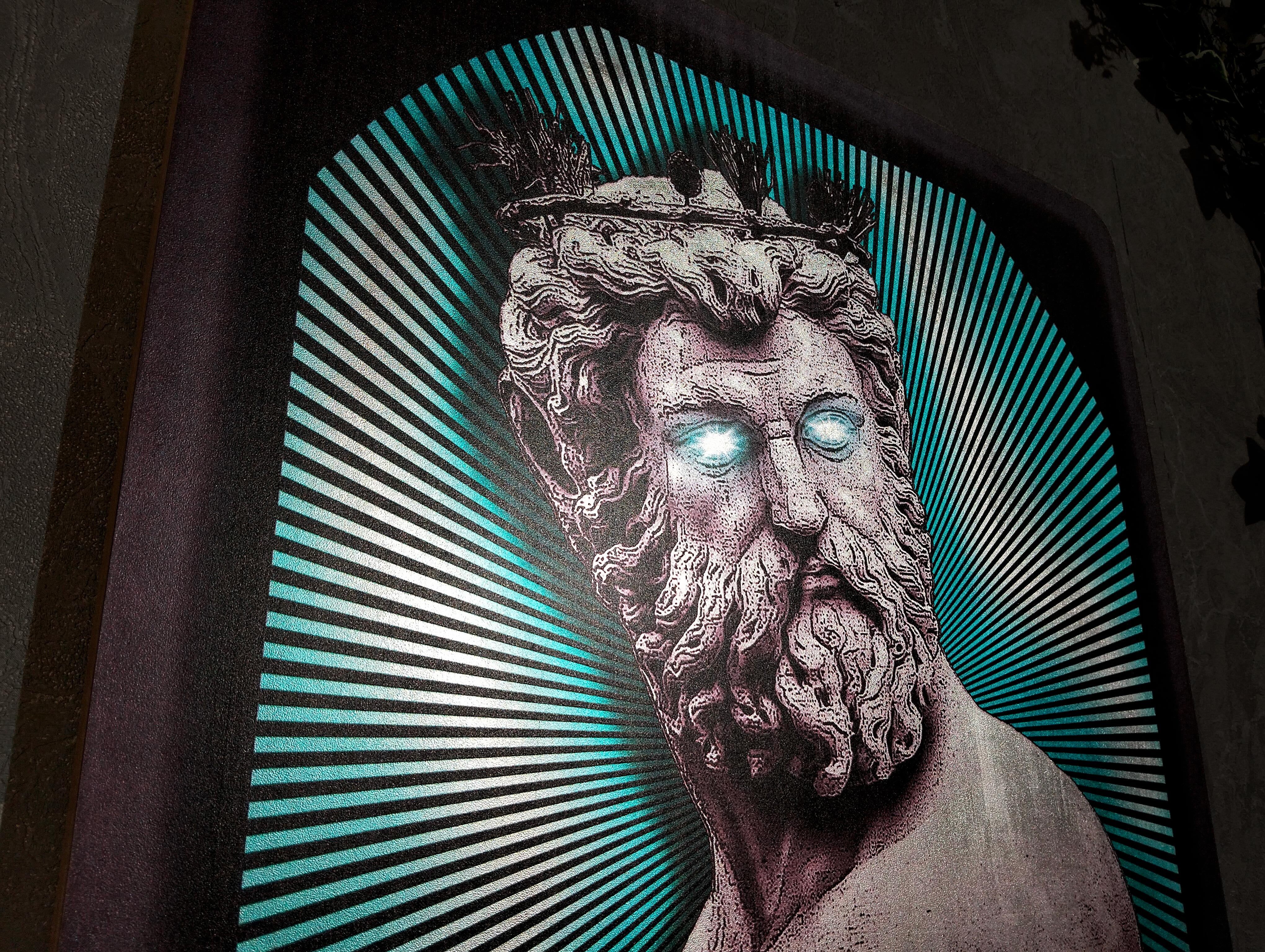 Poseidon Classical Wall Art | Greek God Decor