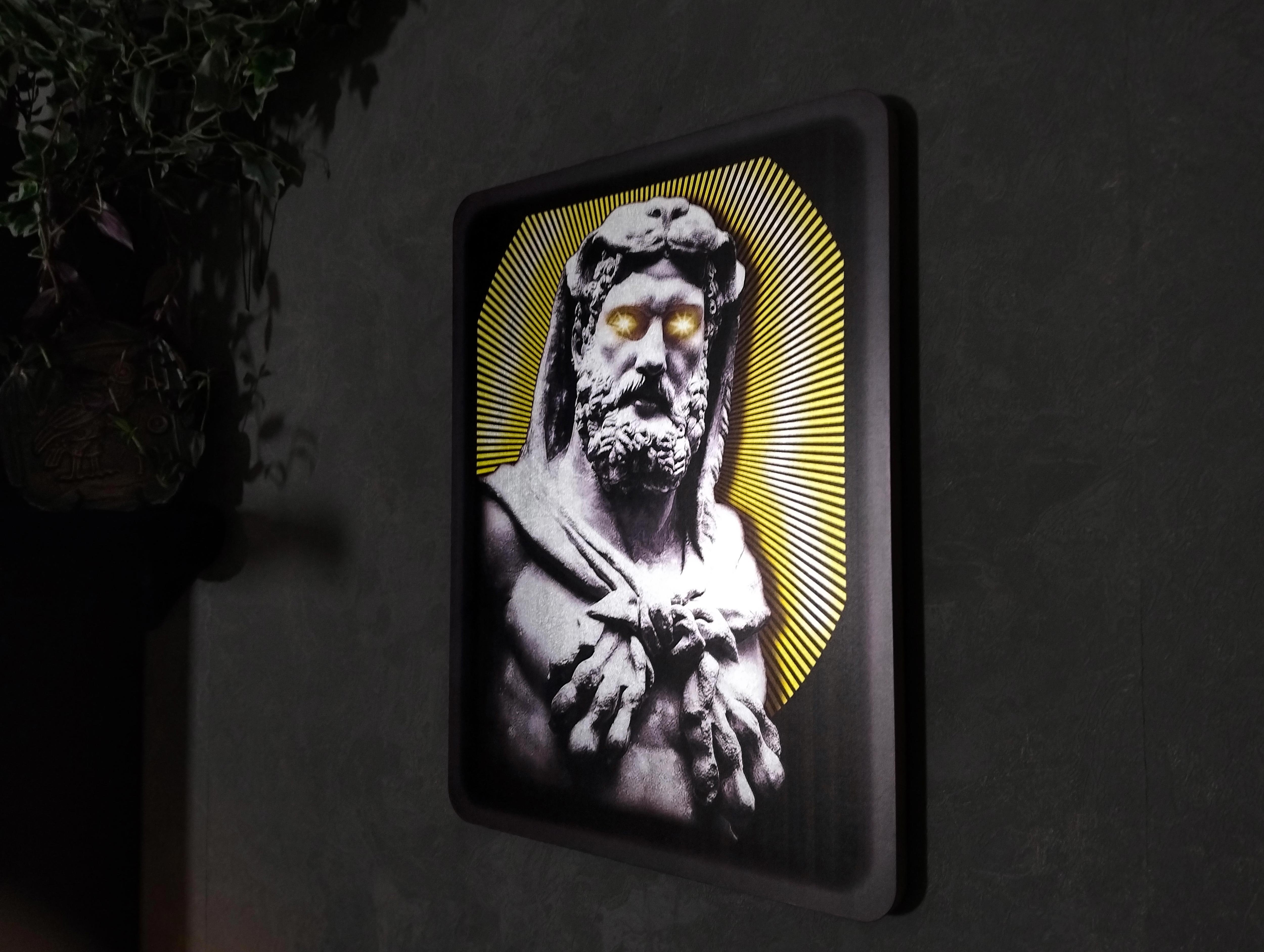 Hercules Classical Wall Art | Greek Hero Decor