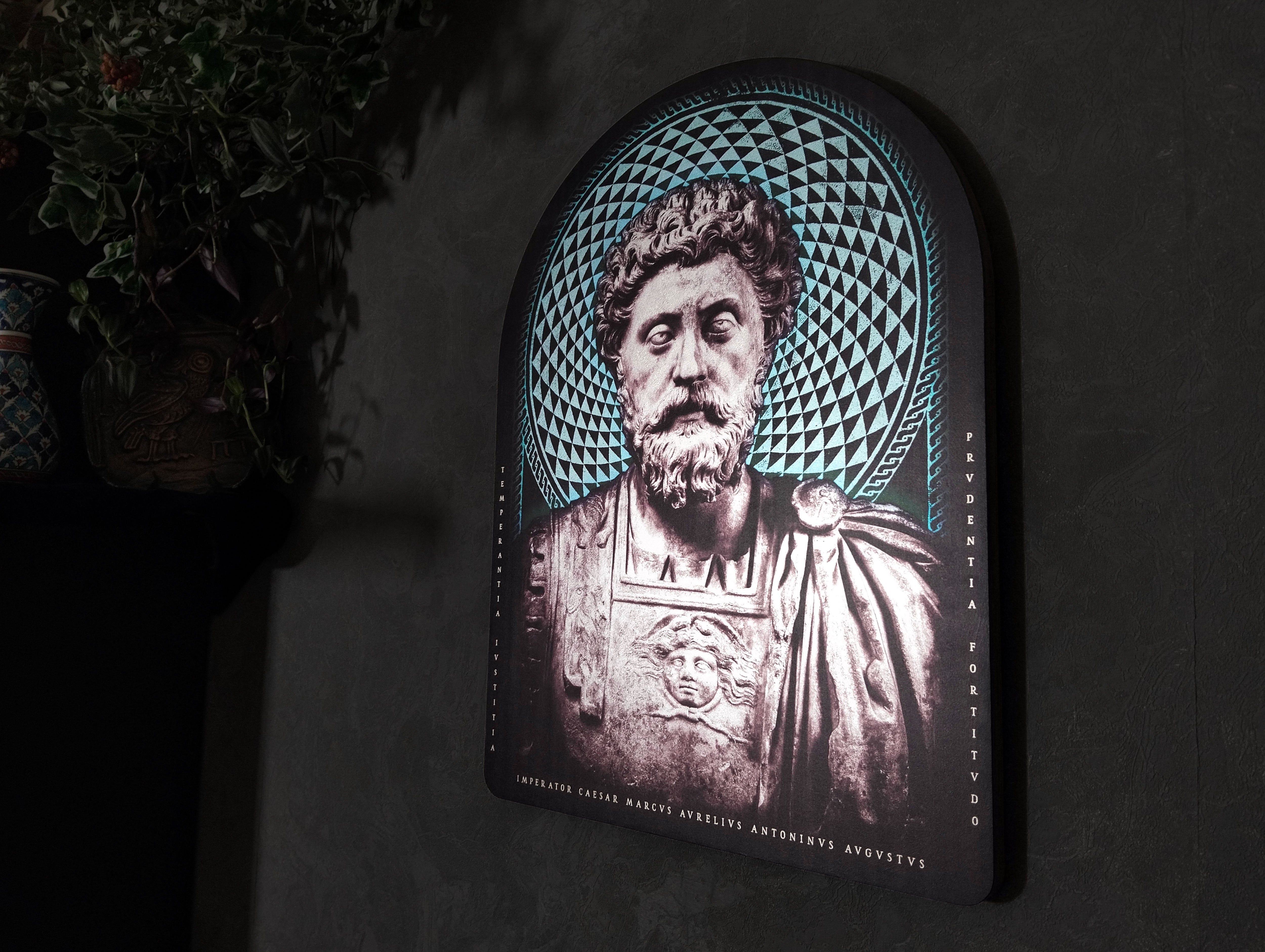 Marcus Aurelius Classical Wall Art | Roman Stoic Decor