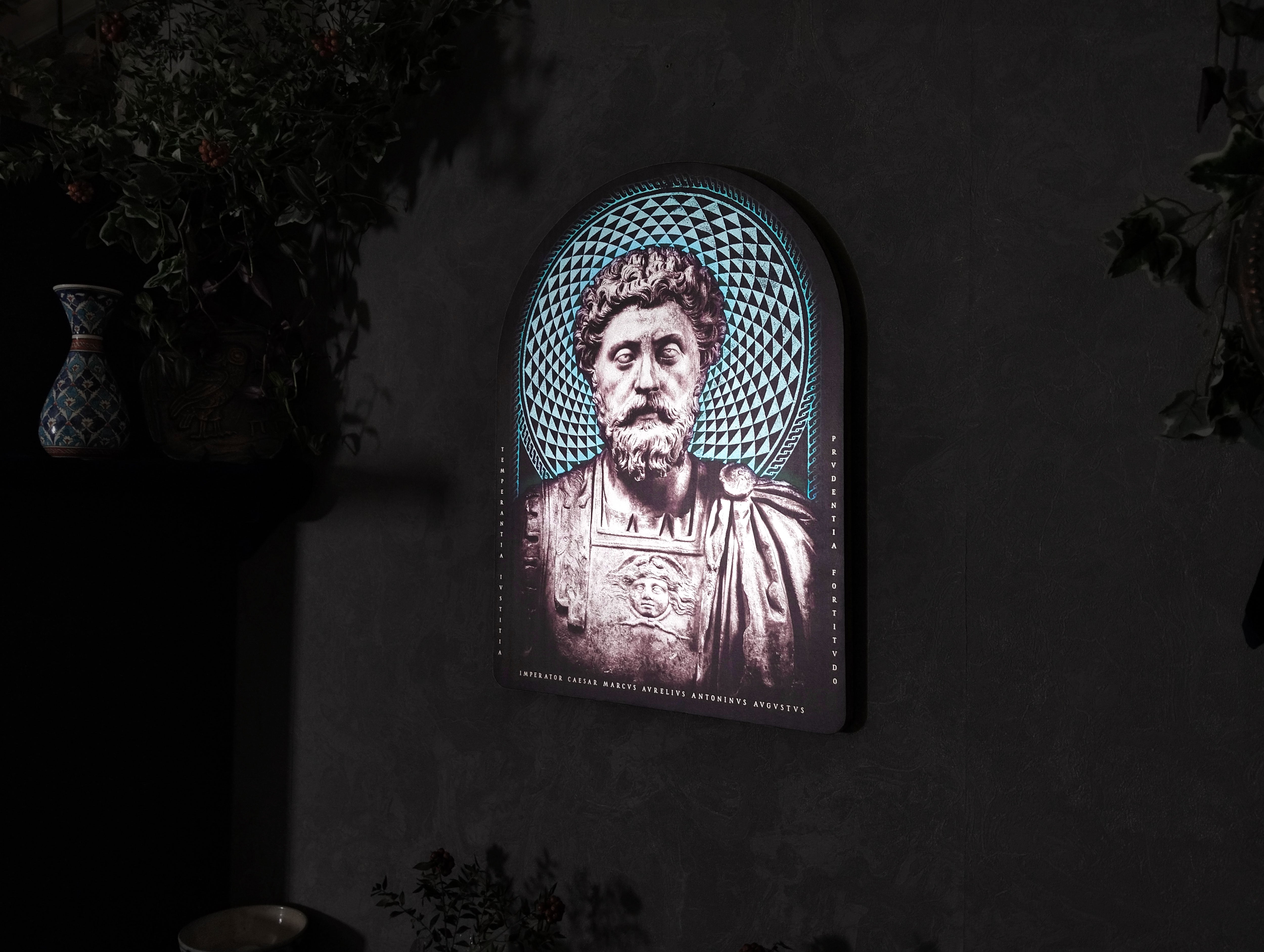 Marcus Aurelius Classical Wall Art | Roman Stoic Decor