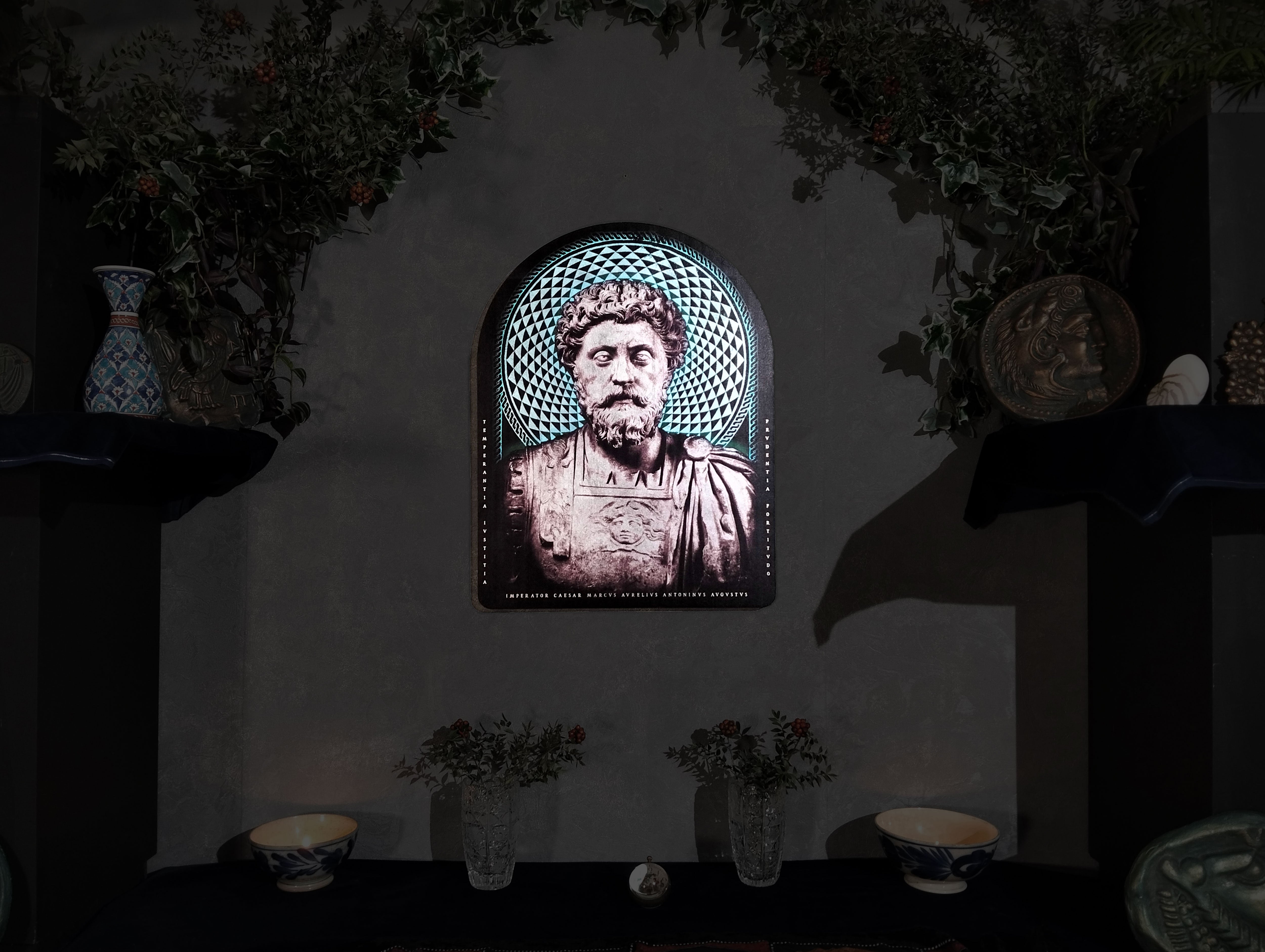 Marcus Aurelius Classical Wall Art | Roman Stoic Decor