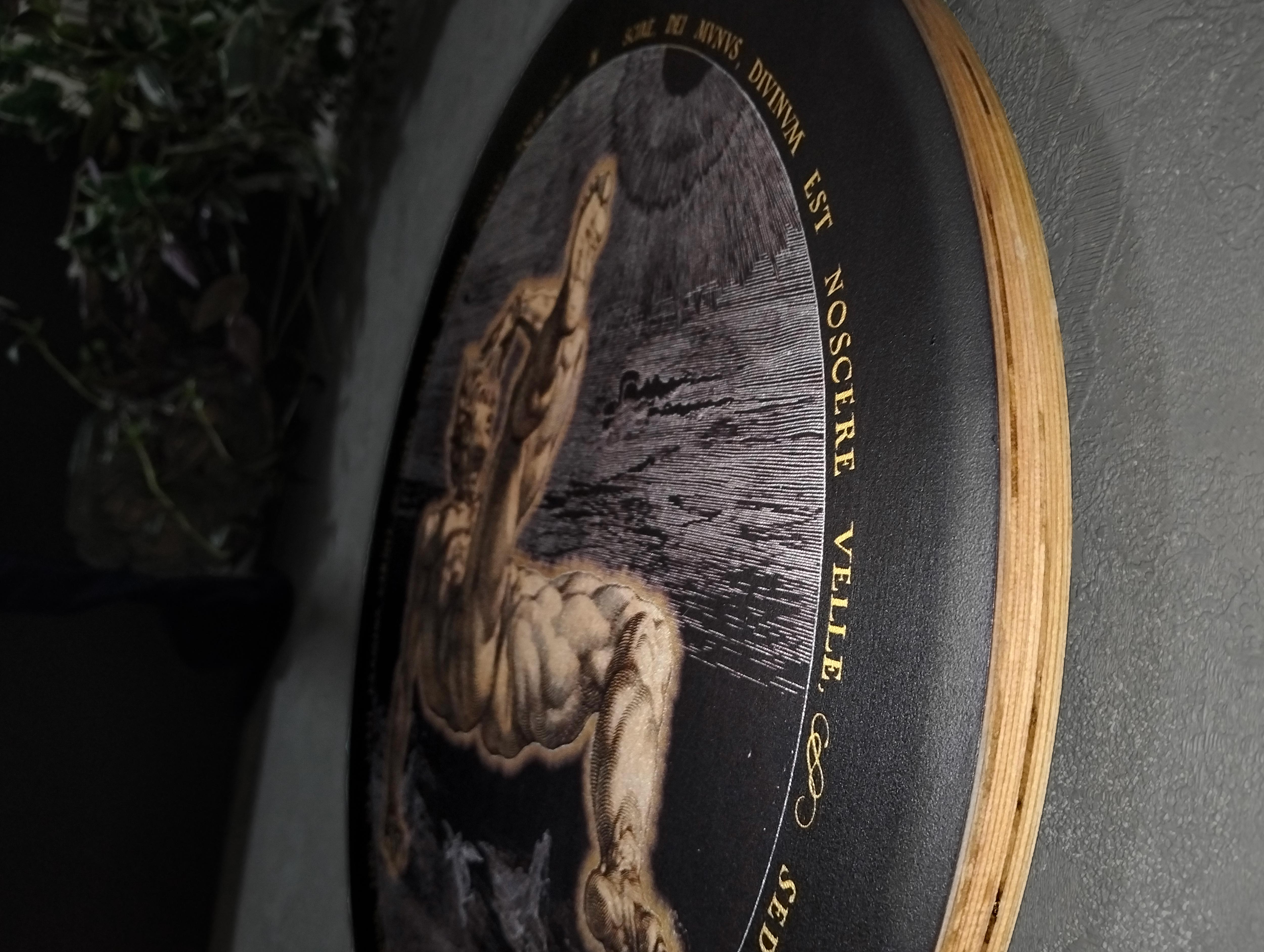 Icarus Classical Engraving Wall Art