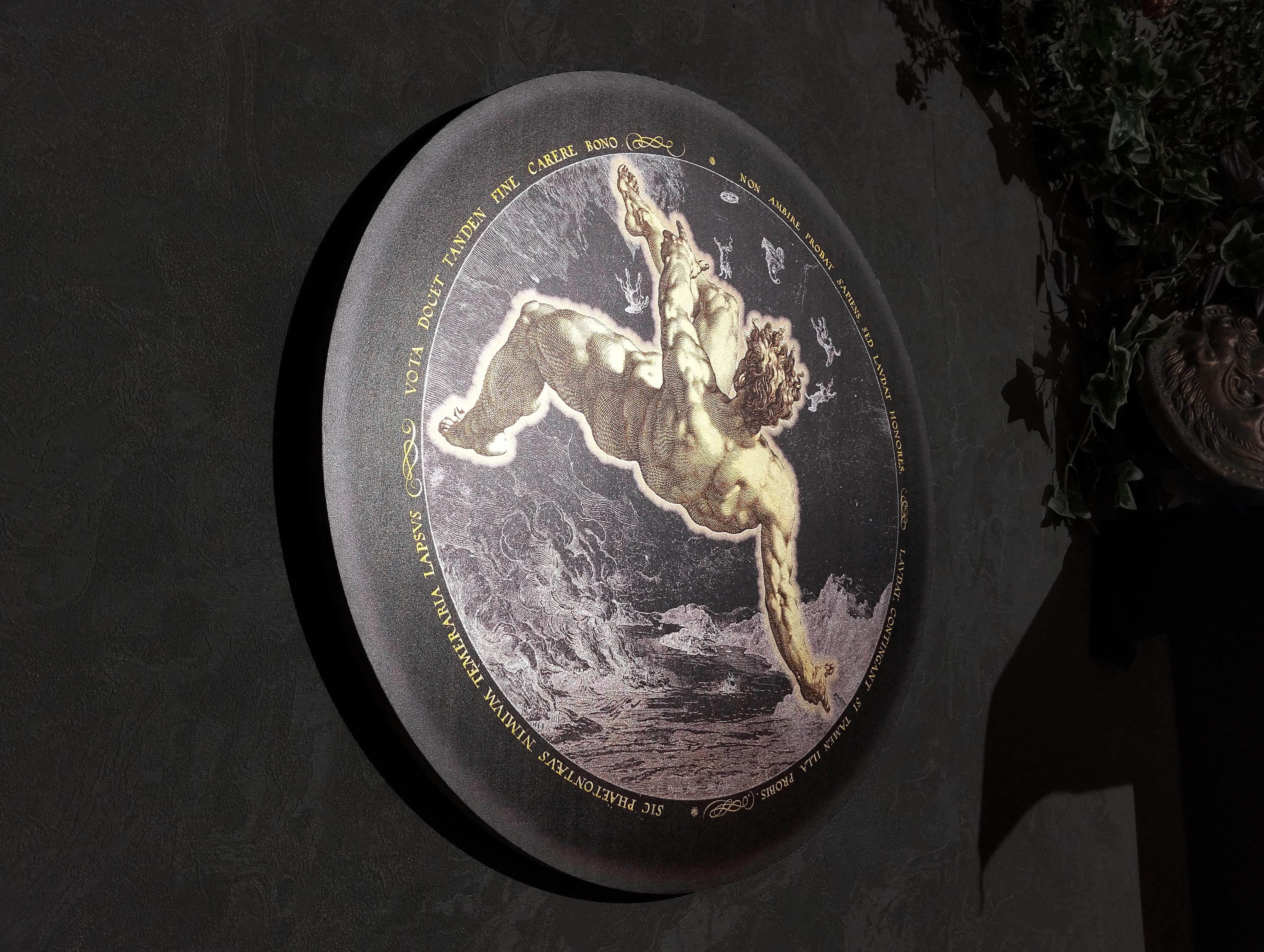 Phaethon Classical Engraving Wall Art