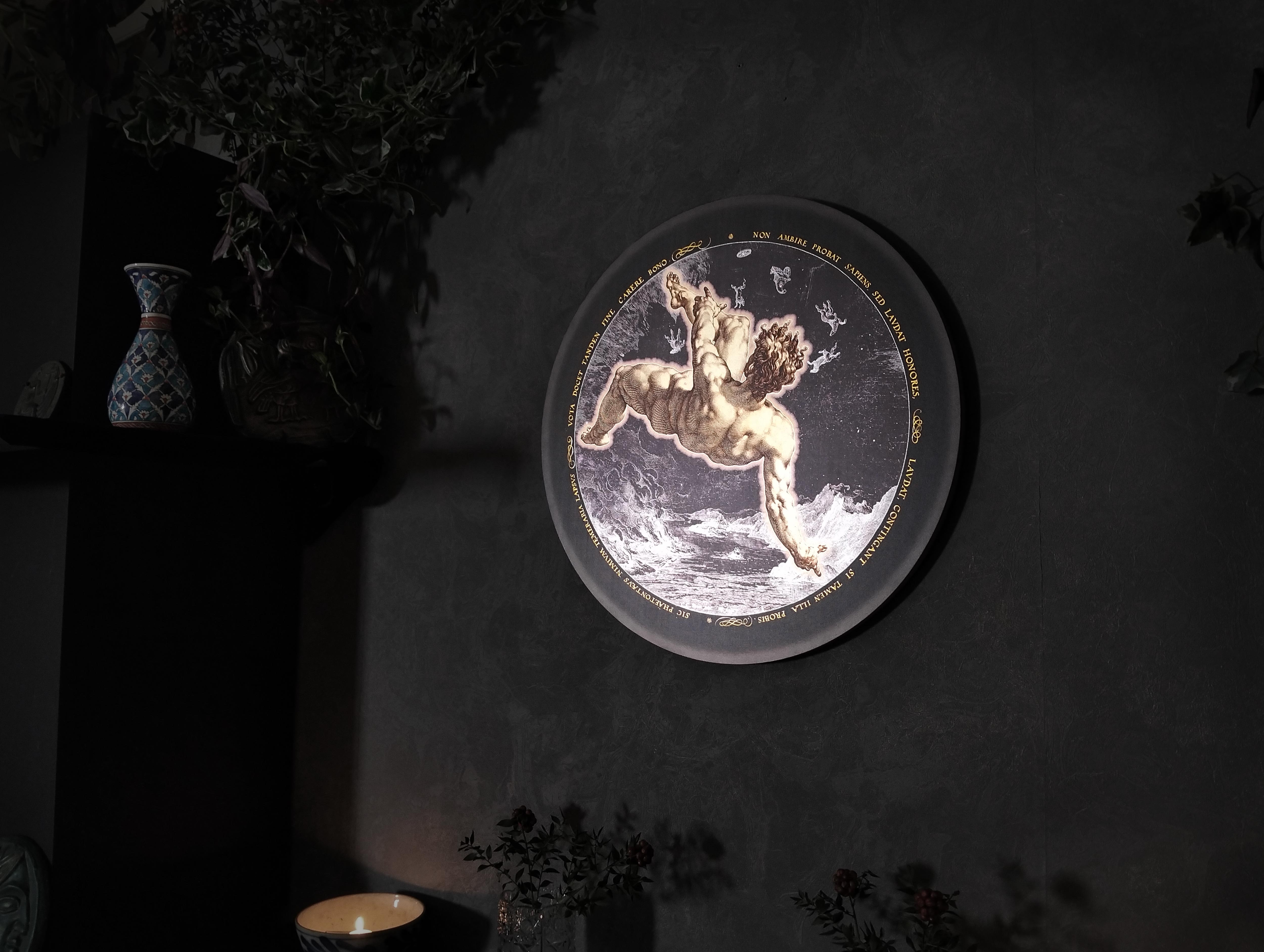 Phaethon Classical Engraving Wall Art