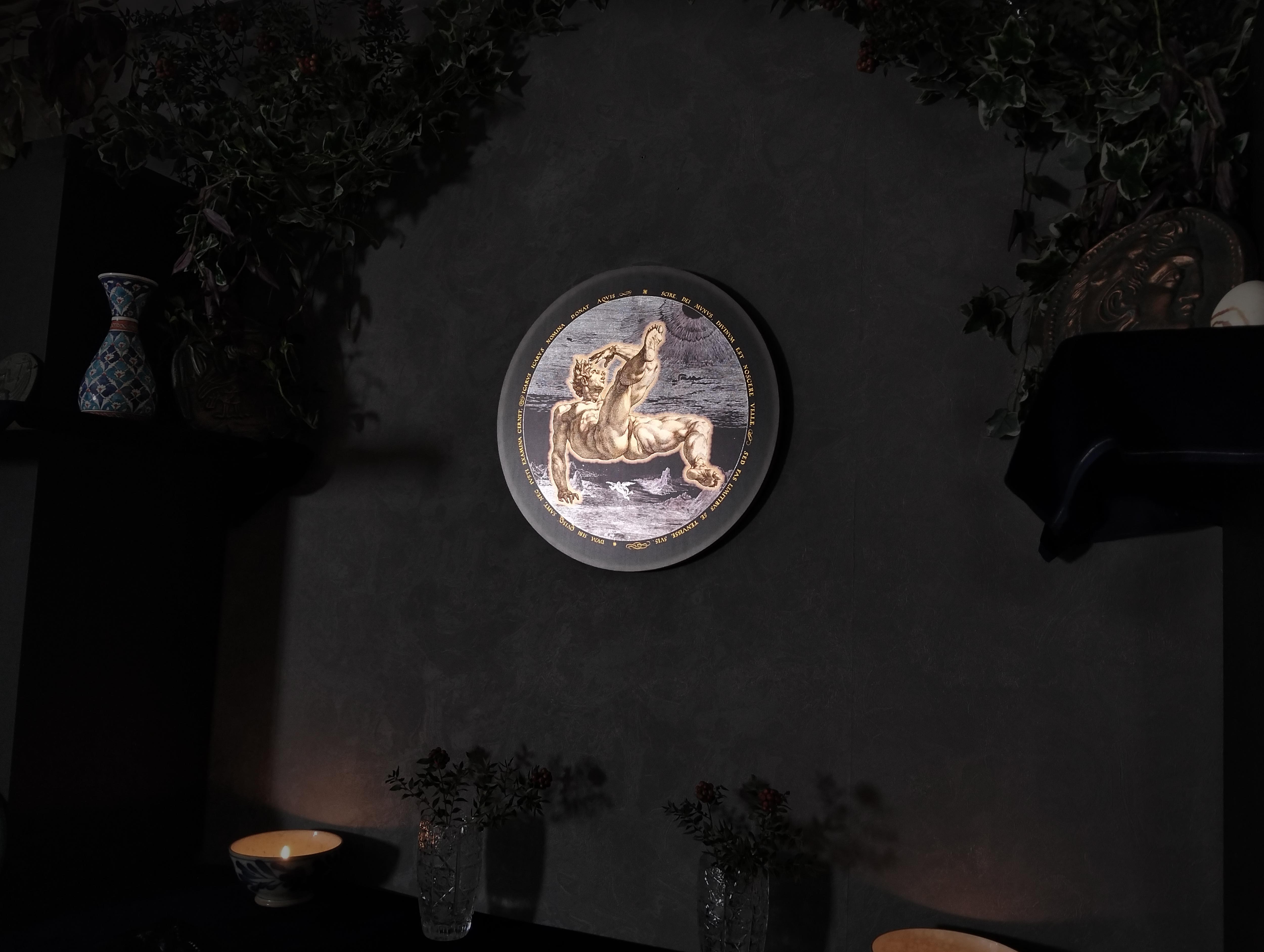 Icarus Classical Engraving Wall Art