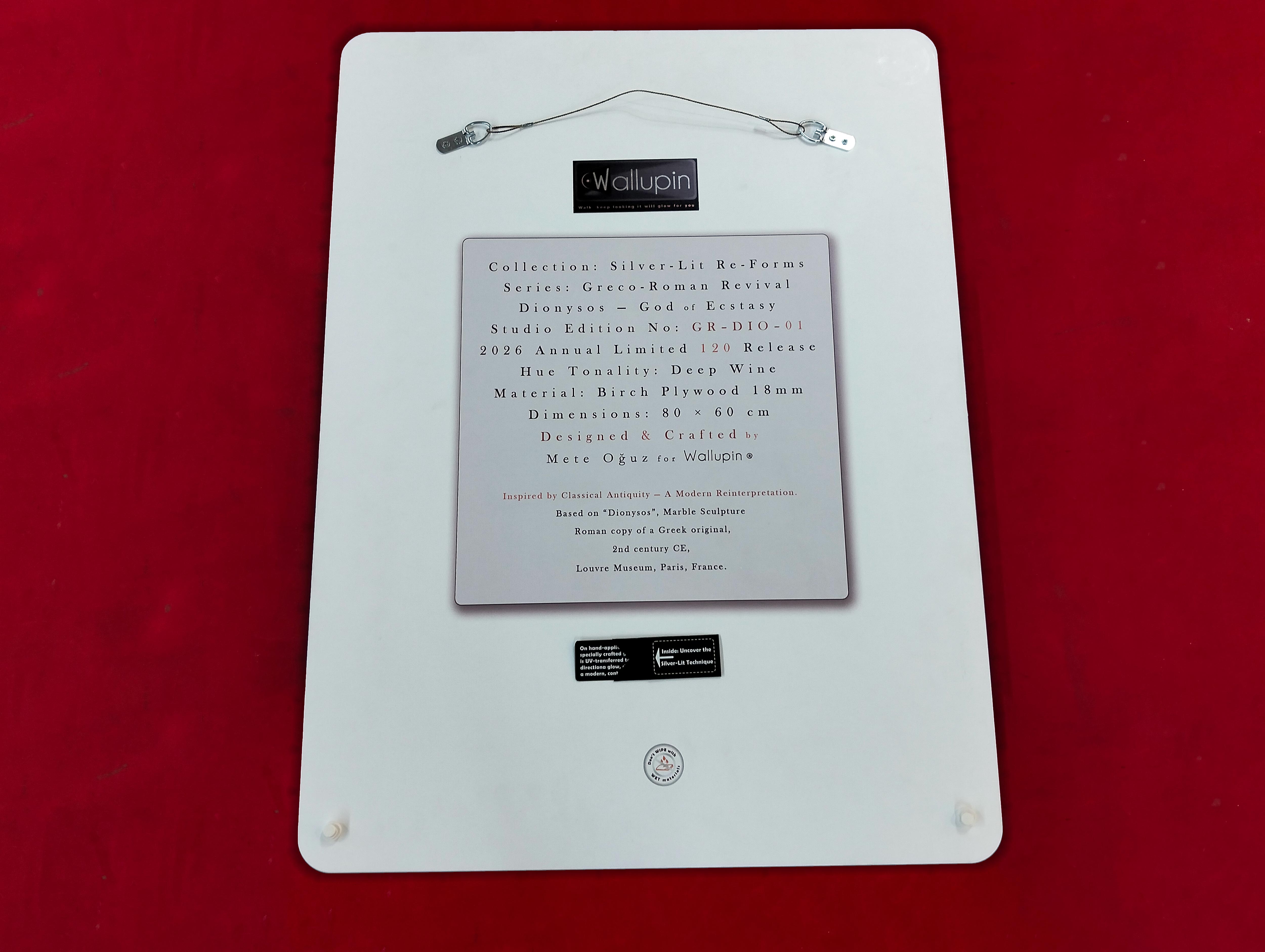 Dionysus Classical Wall Art | Greek God Decor