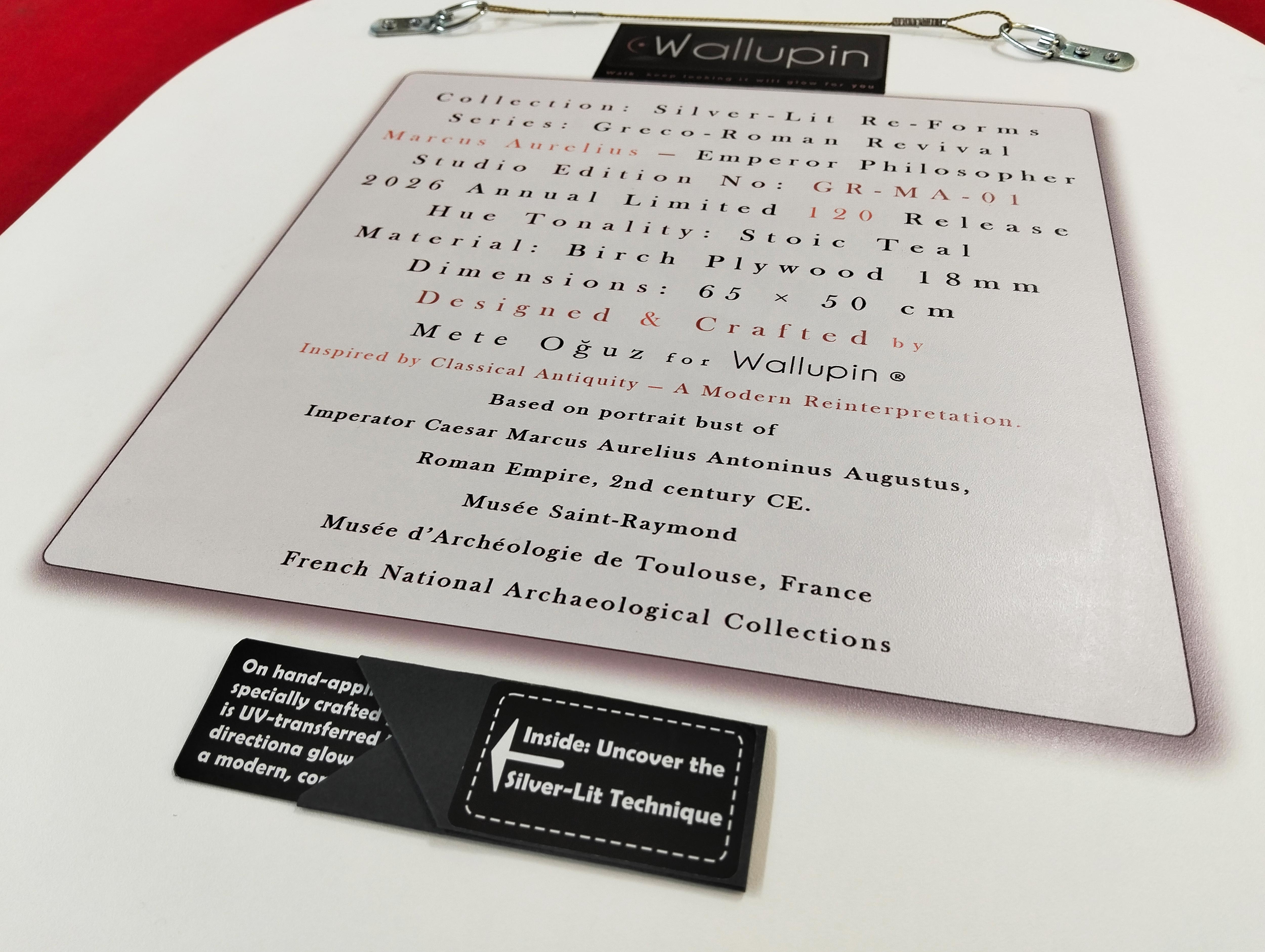 Marcus Aurelius Classical Wall Art | Roman Stoic Decor