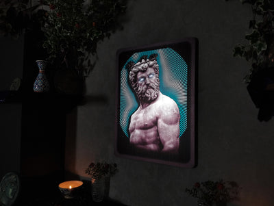 Poseidon Classical Wall Art | Greek God Decor