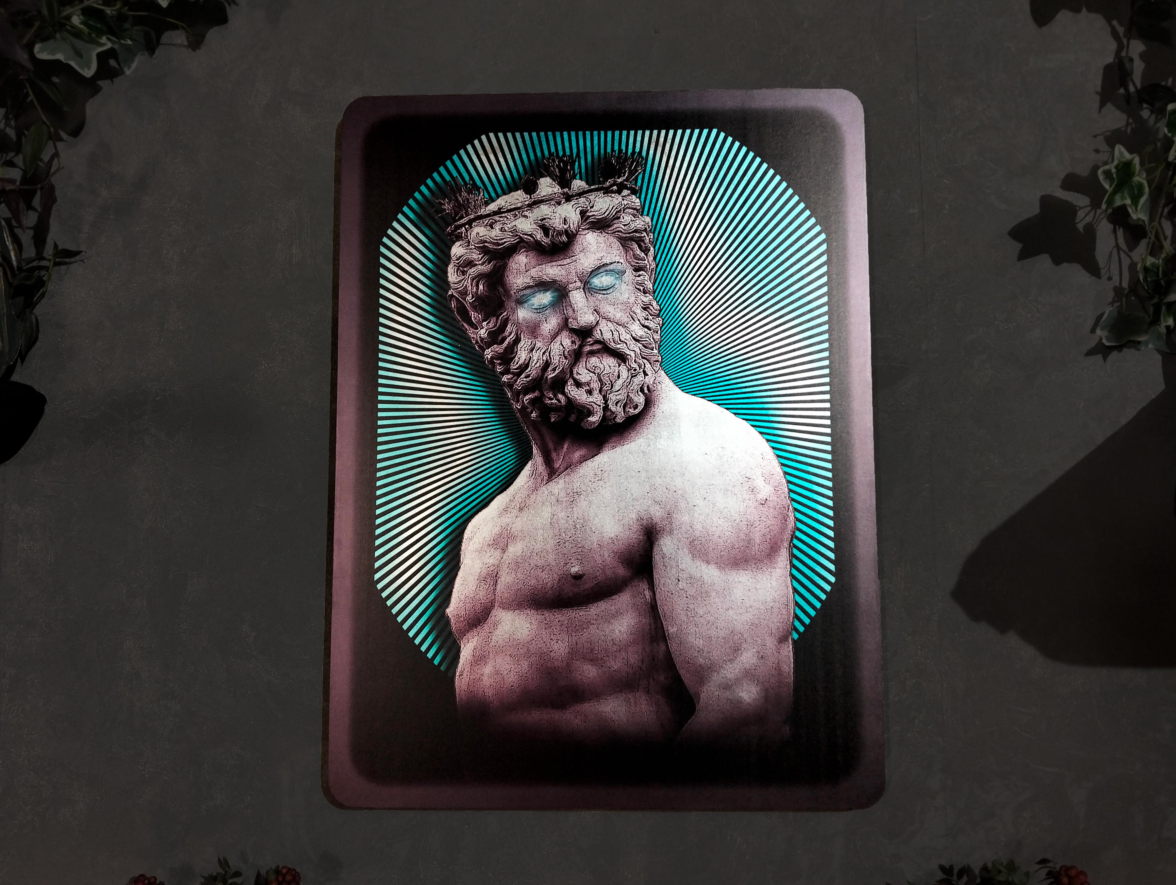 Poseidon Classical Wall Art | Greek God Decor