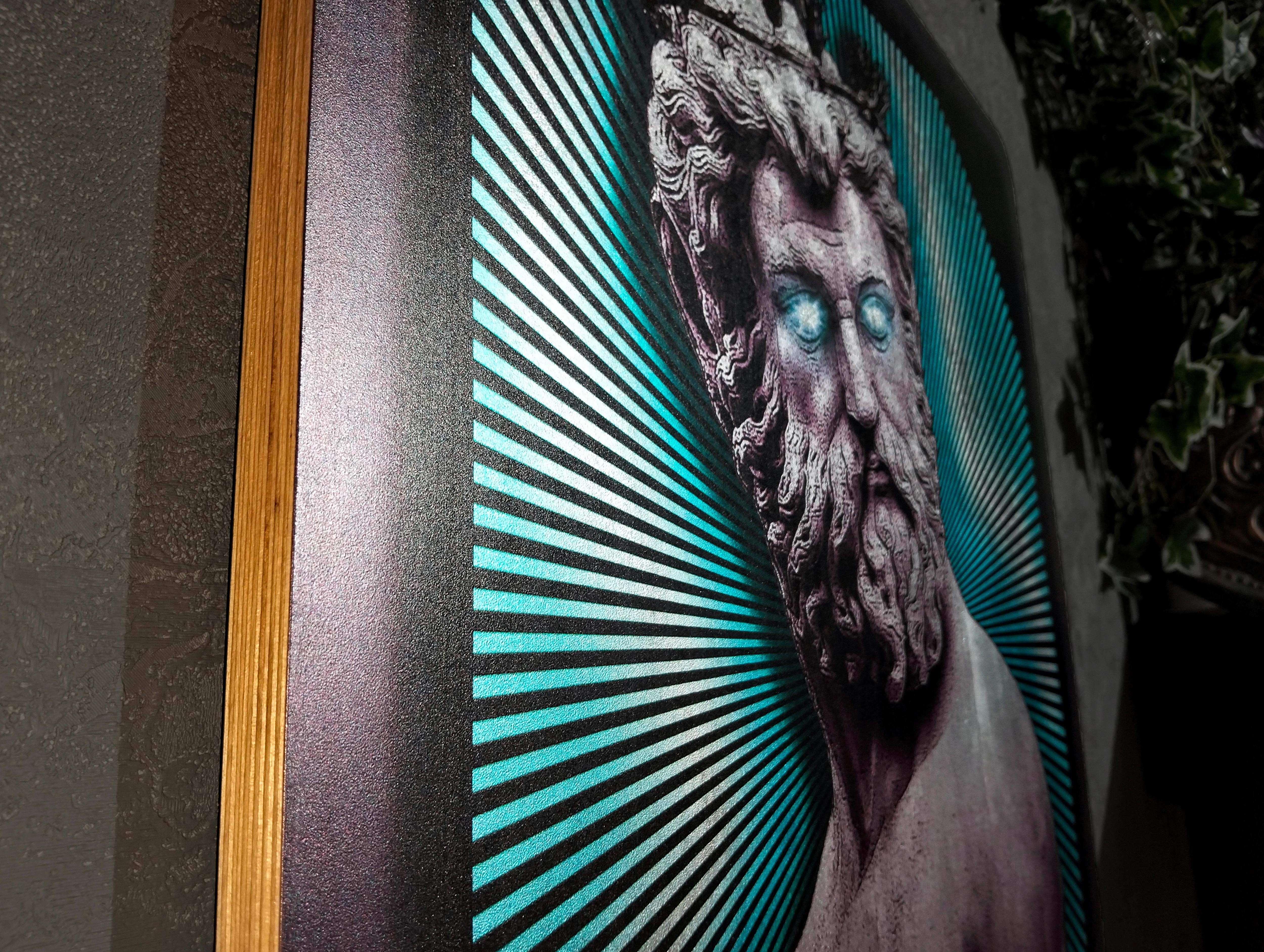 Poseidon Classical Wall Art | Greek God Decor