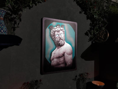 Poseidon Classical Wall Art | Greek God Decor