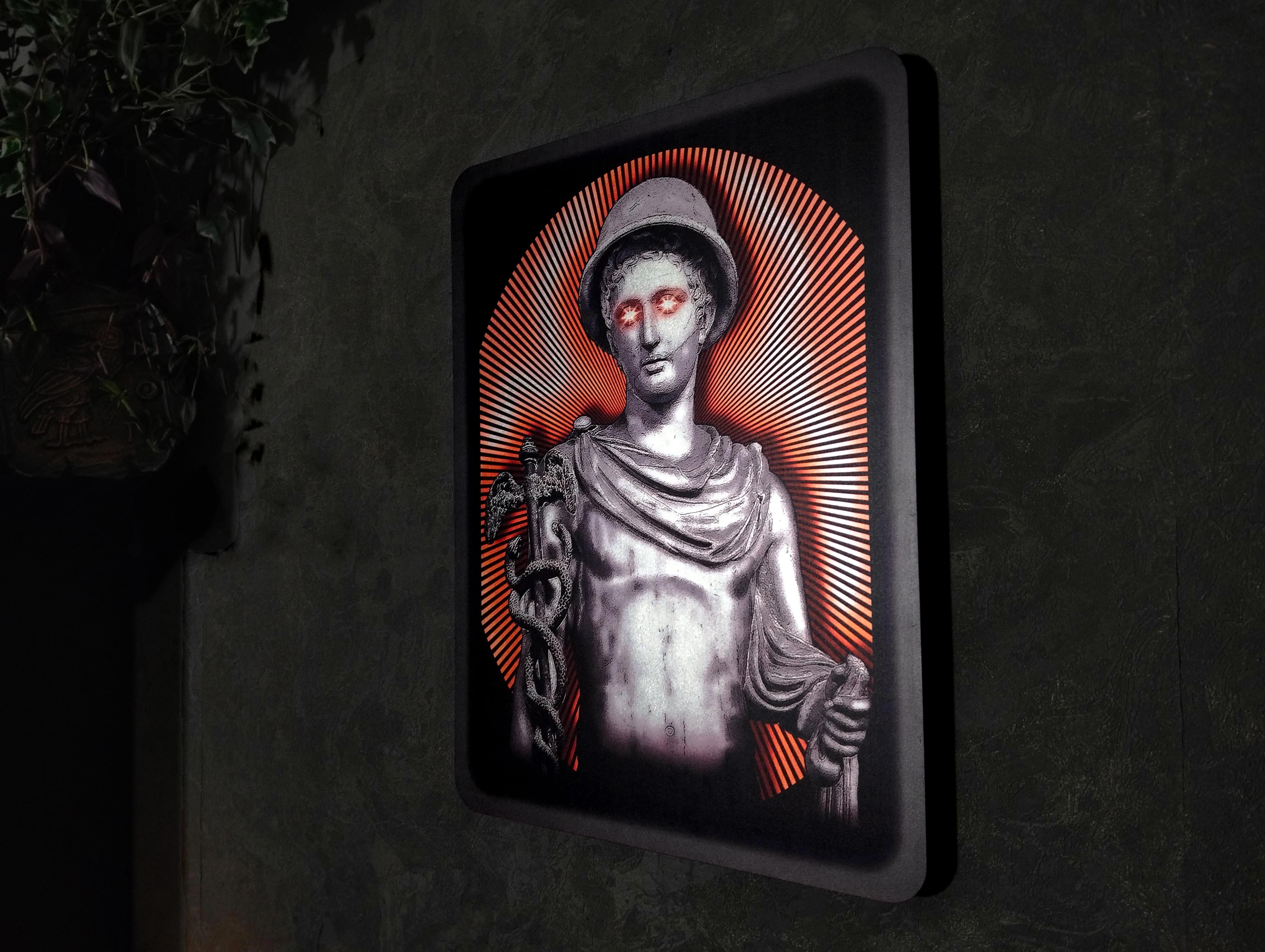 Hermes Classical Wall Art | Greek God Decor