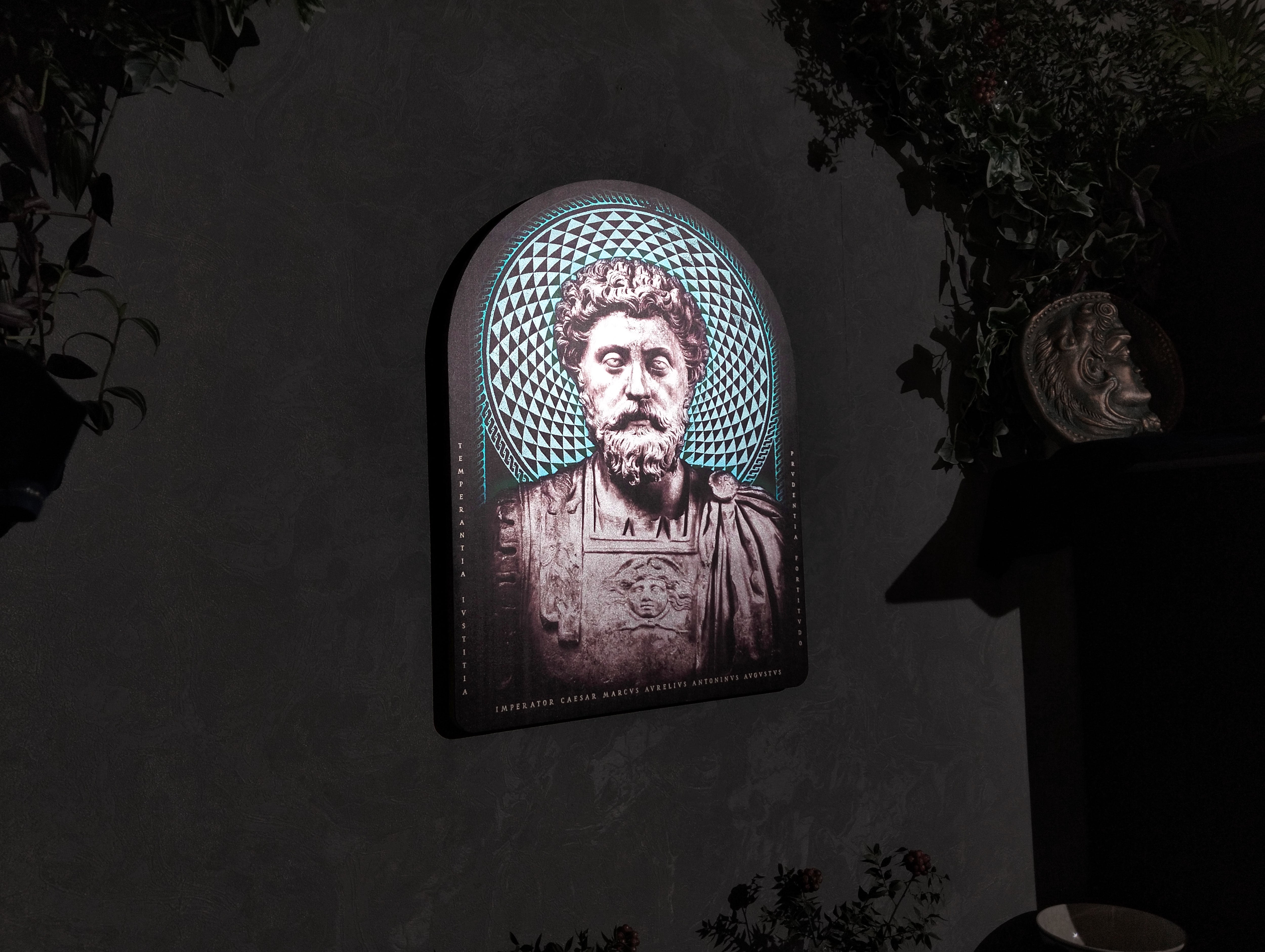Marcus Aurelius Classical Wall Art | Roman Stoic Decor
