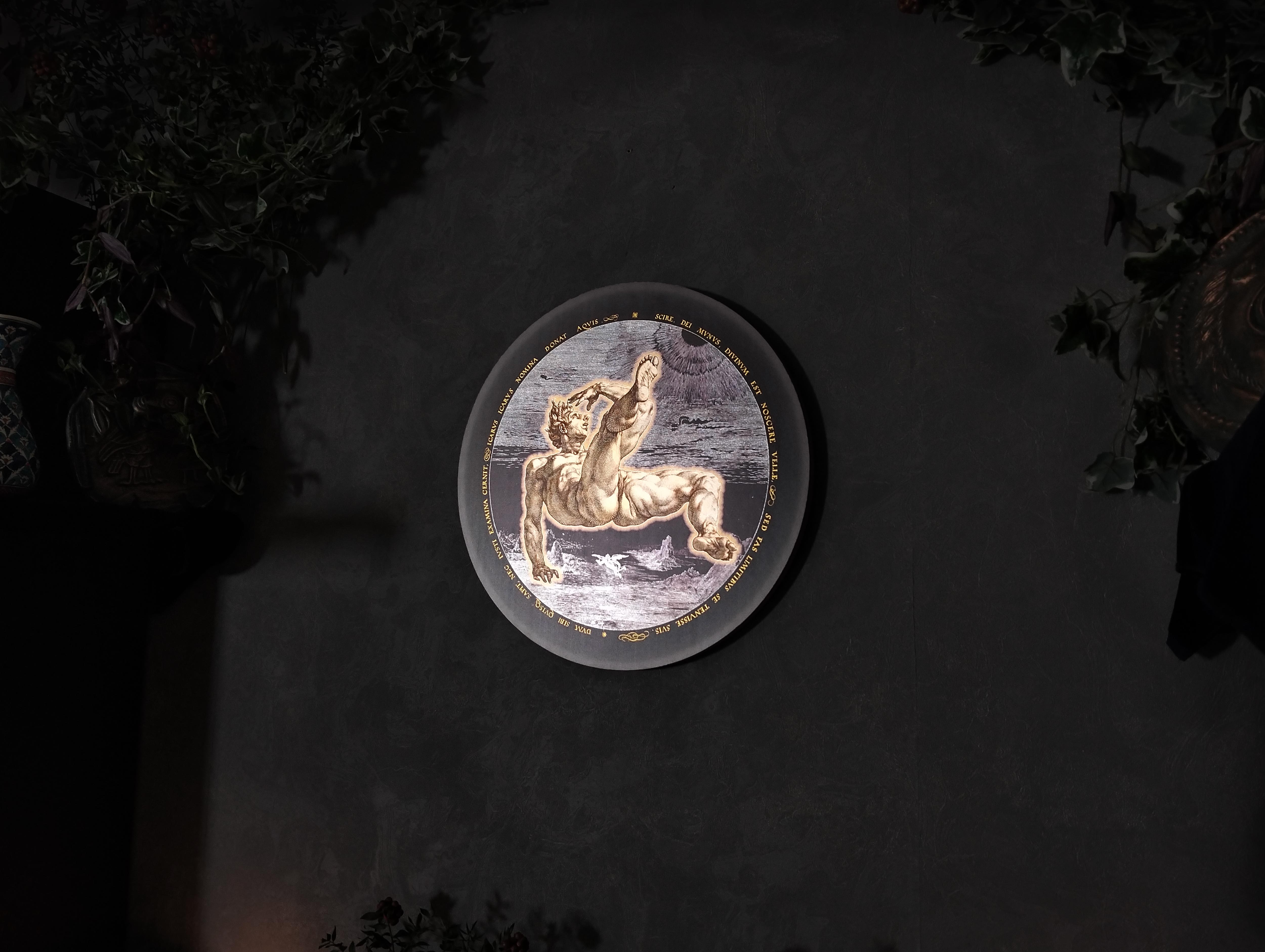 Icarus Classical Engraving Wall Art