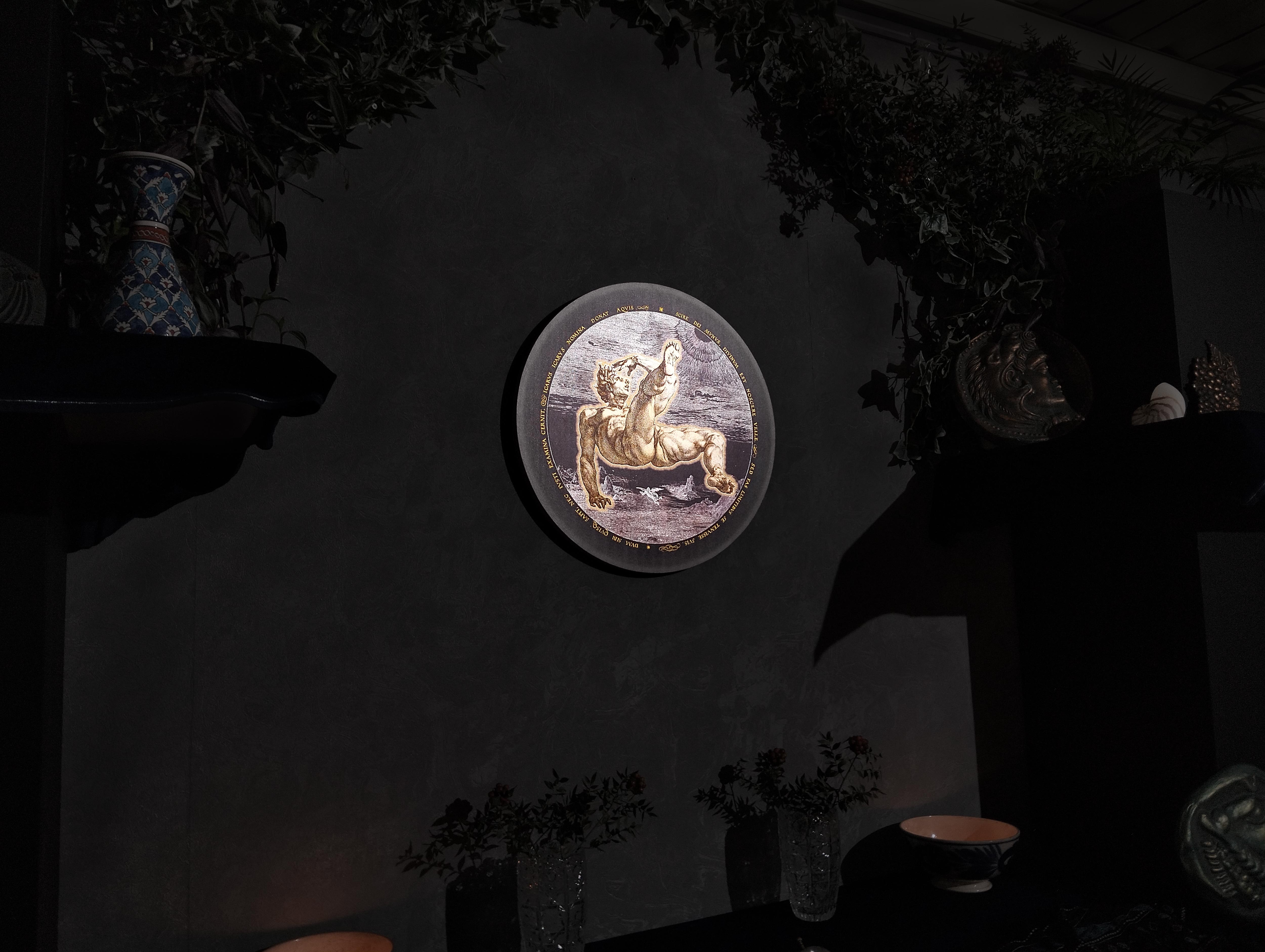 Icarus Classical Engraving Wall Art