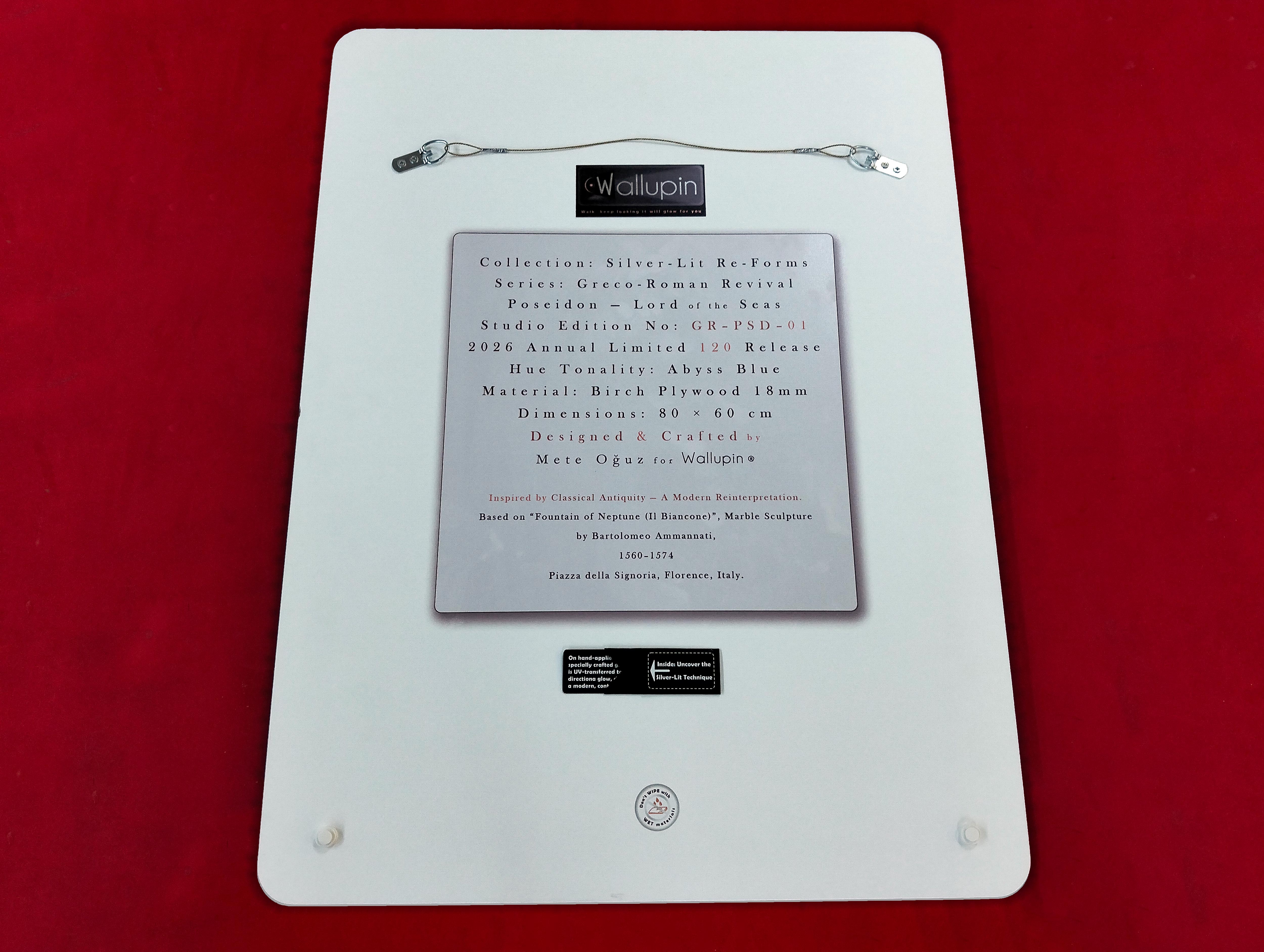 Poseidon Classical Wall Art | Greek God Decor