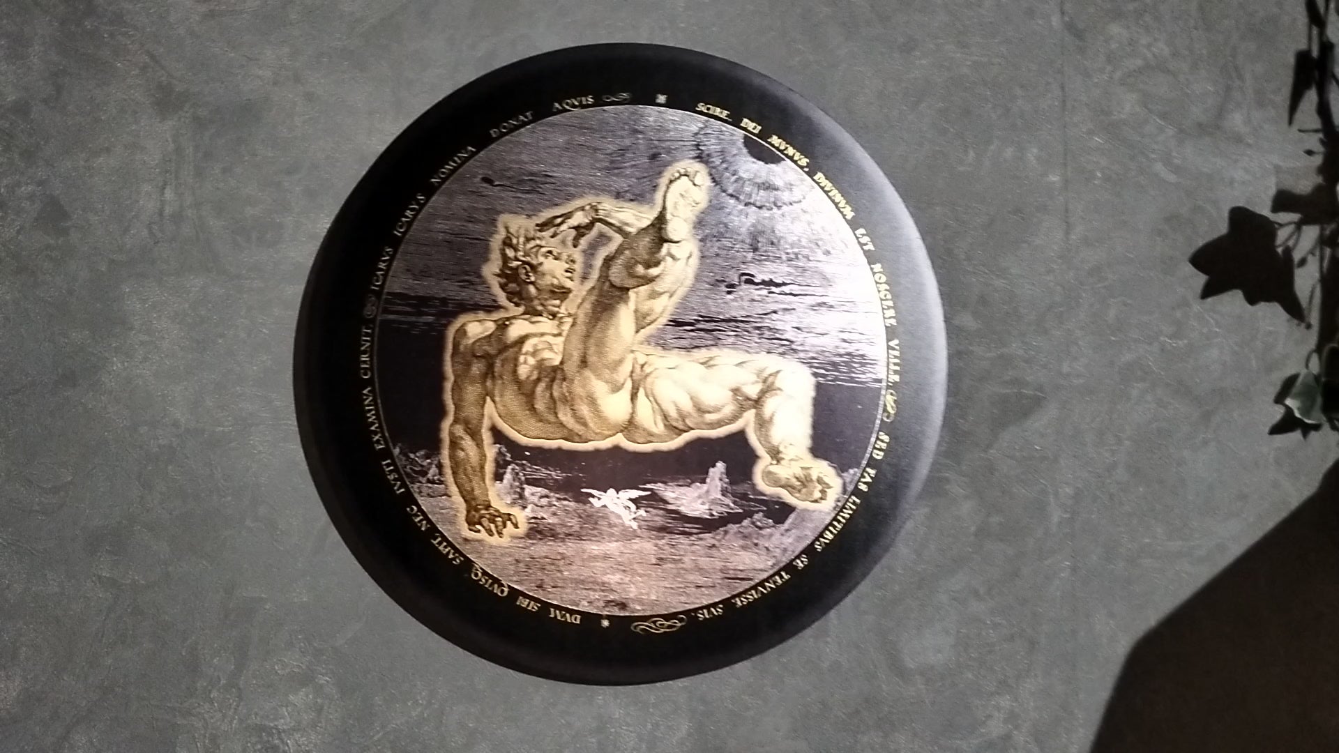 Load video: Icarus Classical Engraving Wall Art